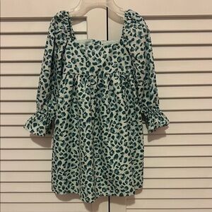 Janie and Jack Leopard Print Dress